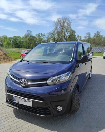 Toyota ProAce cena 78999 przebieg: 115000, rok produkcji 2018 z Kosów Lacki małe 277